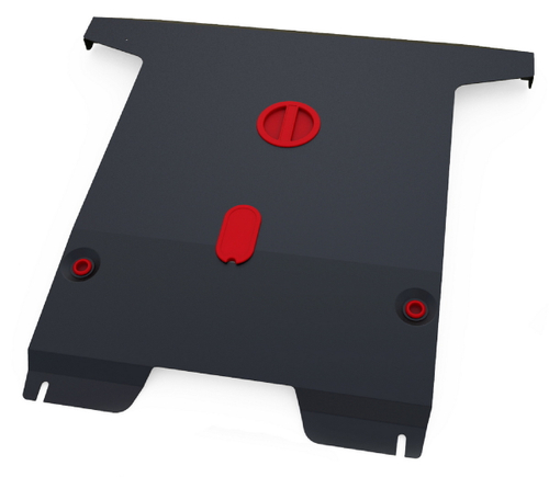 Защита картера и КПП АвтоБроня для Chevrolet Rezzo (V - 1.6) 2004-2008, сталь 1.8 мм, с крепежом, 111.01009.1