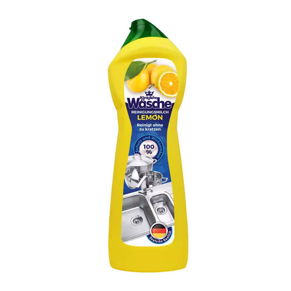 Средство чистящее молочко Konigliche Wasche Лимон 0,600 кг
