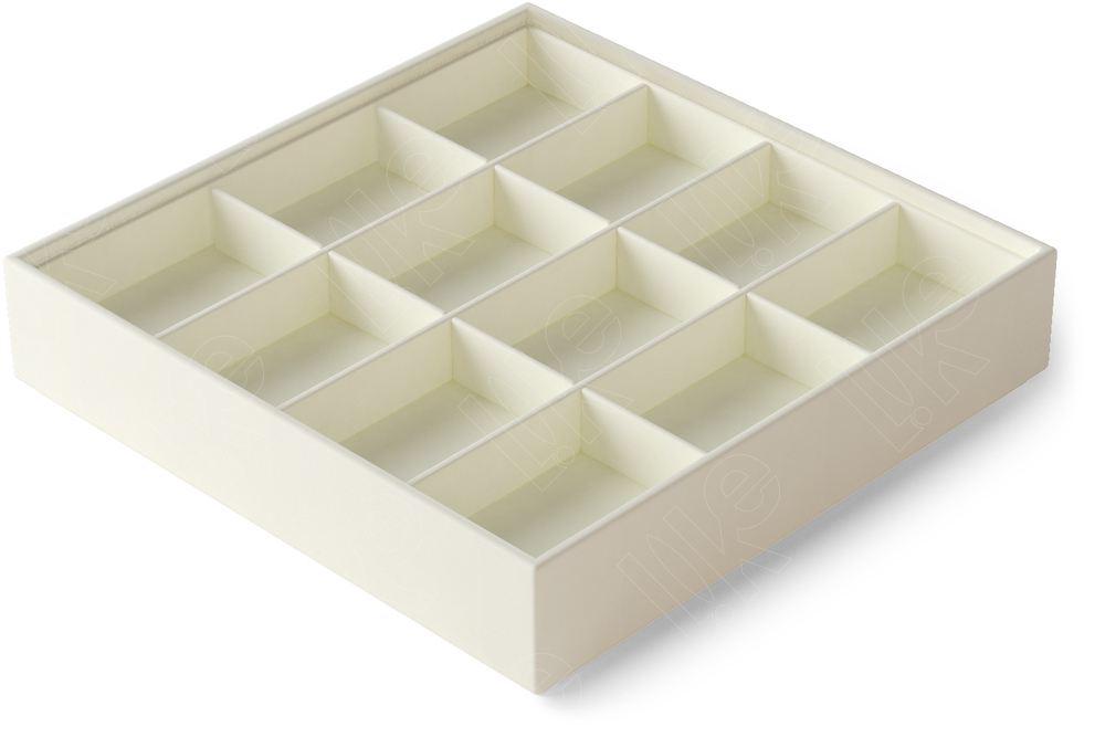 Планшет Дельта/2 серия/приподнятое дно/12 ячеек 05 (48х64 мм.)