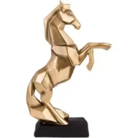 СТАТУЭТКА "КОНЬ" 22*9*34 СМ. СЕРИЯ "ОРИГАМИ" 146-1632 Lefard