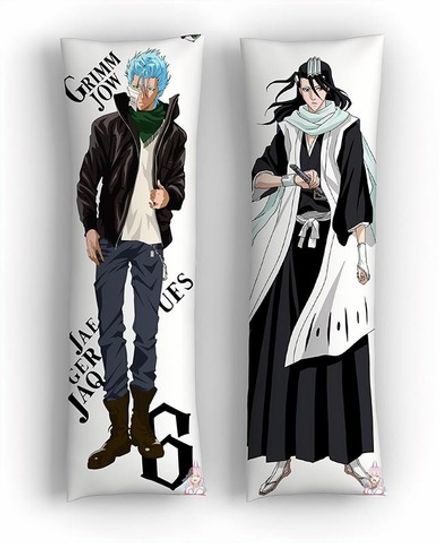 Дакимакура Бьякуя Кучики и Гриммджо Джагерджак