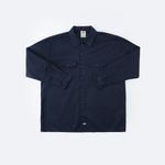 Рубашка Dickies Long Sleeve Work Shirt (dark navy)