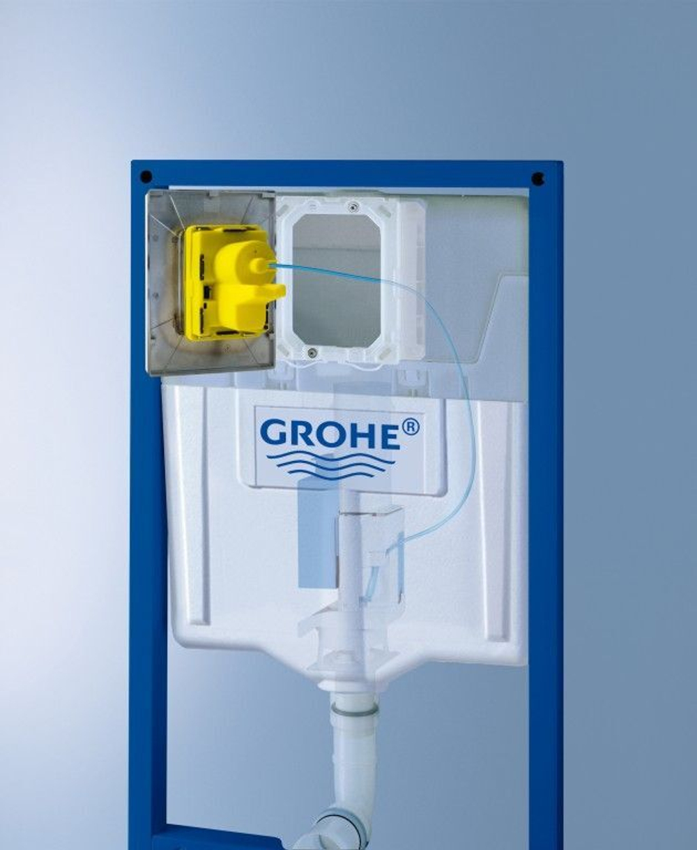 Инсталляция для подвесного унитаза Grohe Rapid SL 38929000 4 в 1 с кнопкой смыва