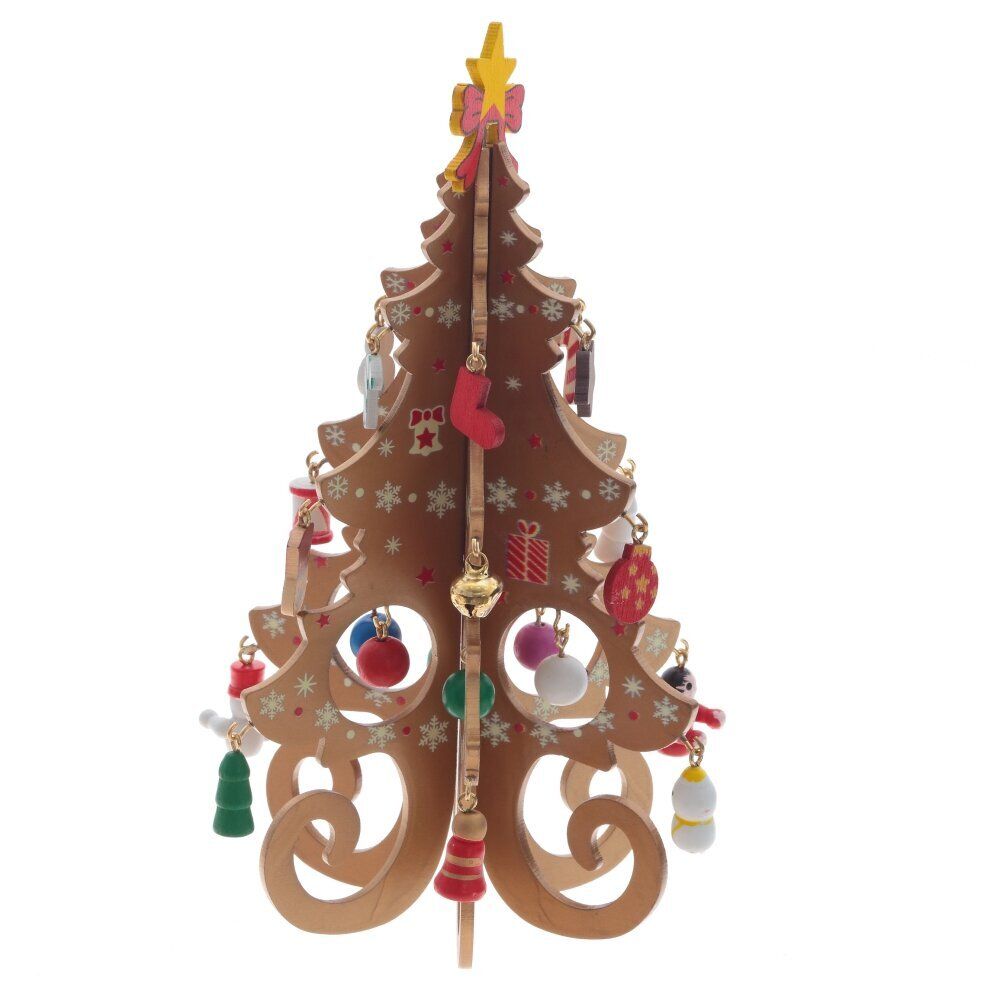 GAEM Фигурка декоративная "Ёлка", L14 W1,5 H18,5 см, 3в.