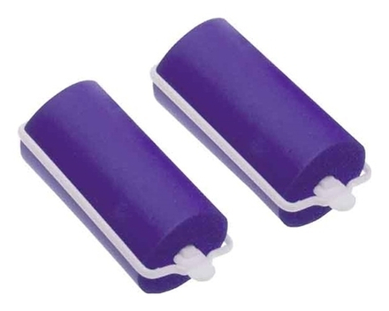 Бигуди эластичные Ставвер фиолет 25мм*70мм 12шт/уп