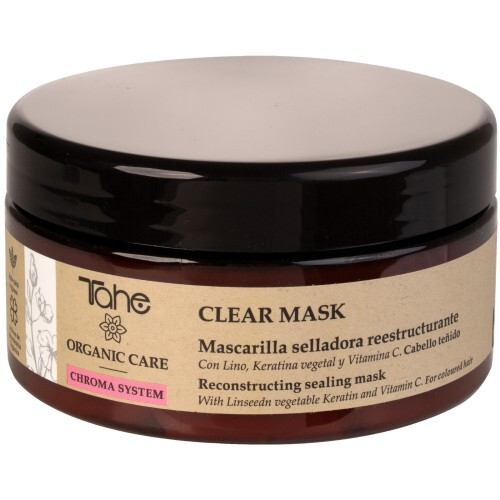 Tahe Реструктурирующая маска для всех типов окрашенных волос- MOISTURISING CHROMA SYSTEM MASK FOR COLOURED HAIR,300 мл