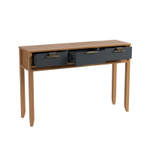 Консоль «Бридж» 3 ящика браун/серый 7012