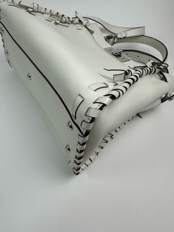 Сумка Fendi Peekaboo Medium Fiocco Bianca