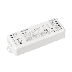INTELLIGENT ARLIGHT Диммер SMART-PWM-102-72-MIX-PD-SUF (12-36V, 2x5A, TUYA Wi-Fi, 2.4G) (IARL, IP20 Пластик, 5 лет) 034501(1)