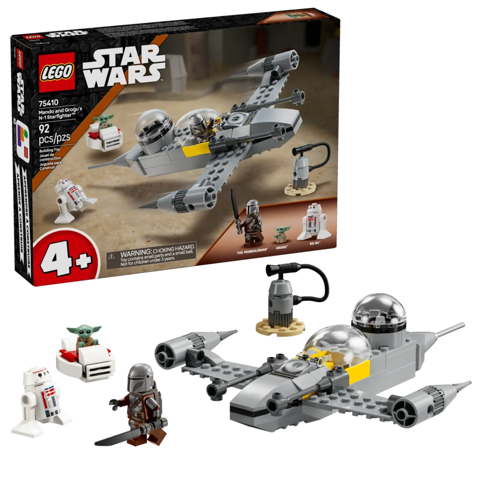 Конструктор LEGO Star Wars 75410 Звездный истребитель N-1 от Мандо и Грогу