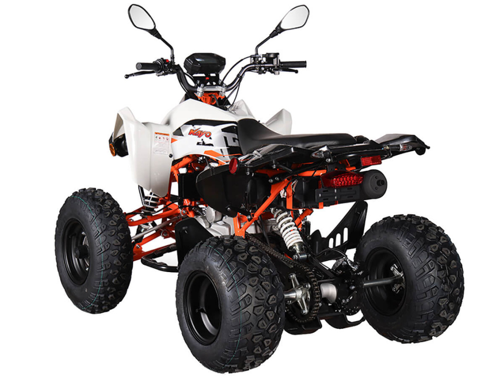 Квадрицикл KAYO A200 (белый пластик 2024 г.) (ПТС)