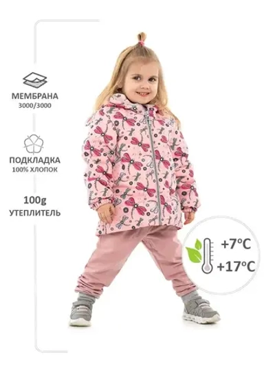 Куртка демисезонная с ушками мембрана