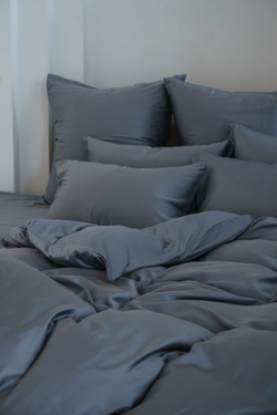 Пододеяльник 200х200 German Grass Grey Brilliant серый