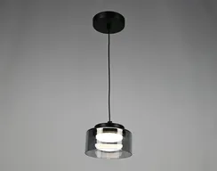 PRD-P 1158-1 BK+SMOKE (1/10) Люстра RL