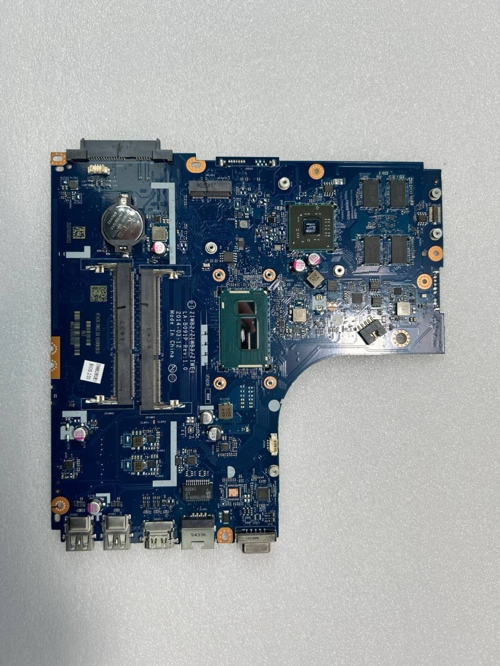 Материнская плата для ноутбука Lenovo B50-70 LA-B09 W8P 1G Intel Pentium 3558U NFP NDOC PRO (5B20G46112), оригинал