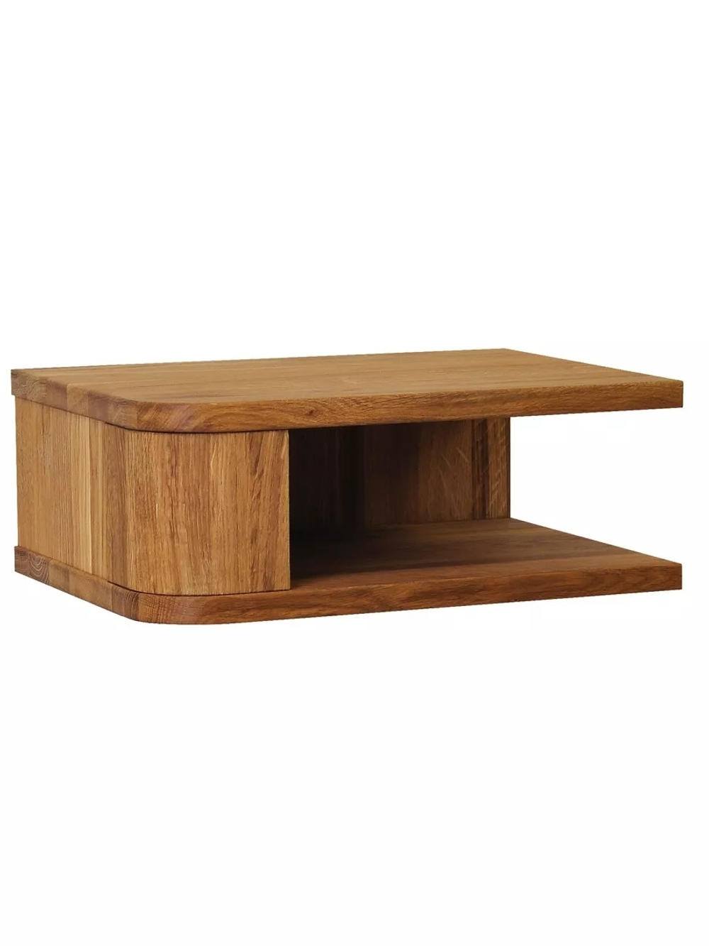 Комплект парящих прикроватных тумб Калантея из массива дуба