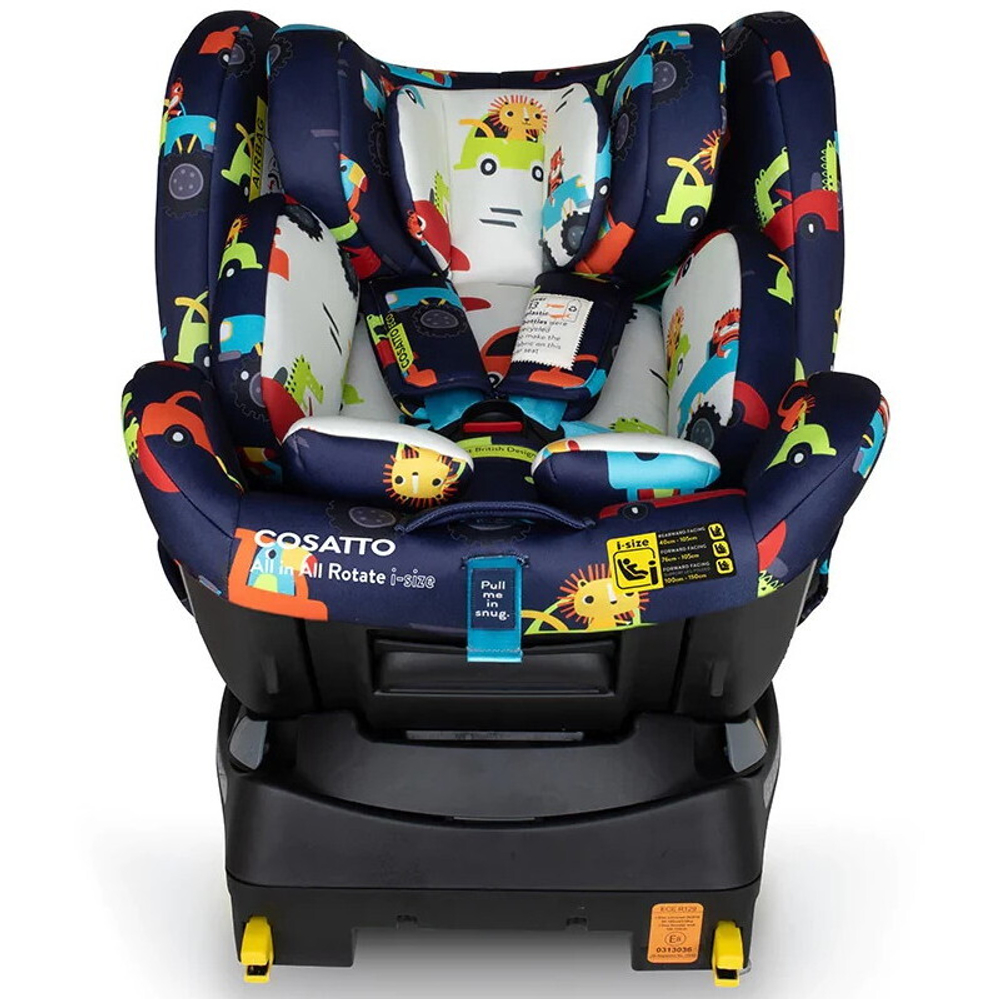 Автокресло Cosatto All in All 360 Rotate i-Size 0-36 кг Motor Kidz