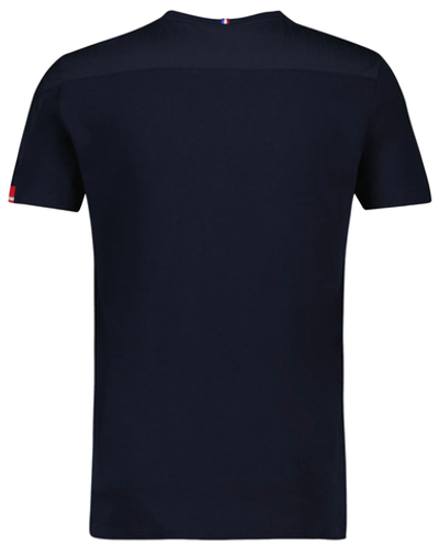 Футболка мужская теннисная Le Coq Heritage Tee No.1 FW22 - sky capitan