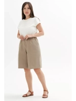 Шорты бермуды хлопковые