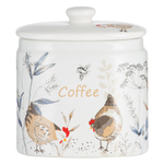 Емкость для хранения кофе country hens 650 мл