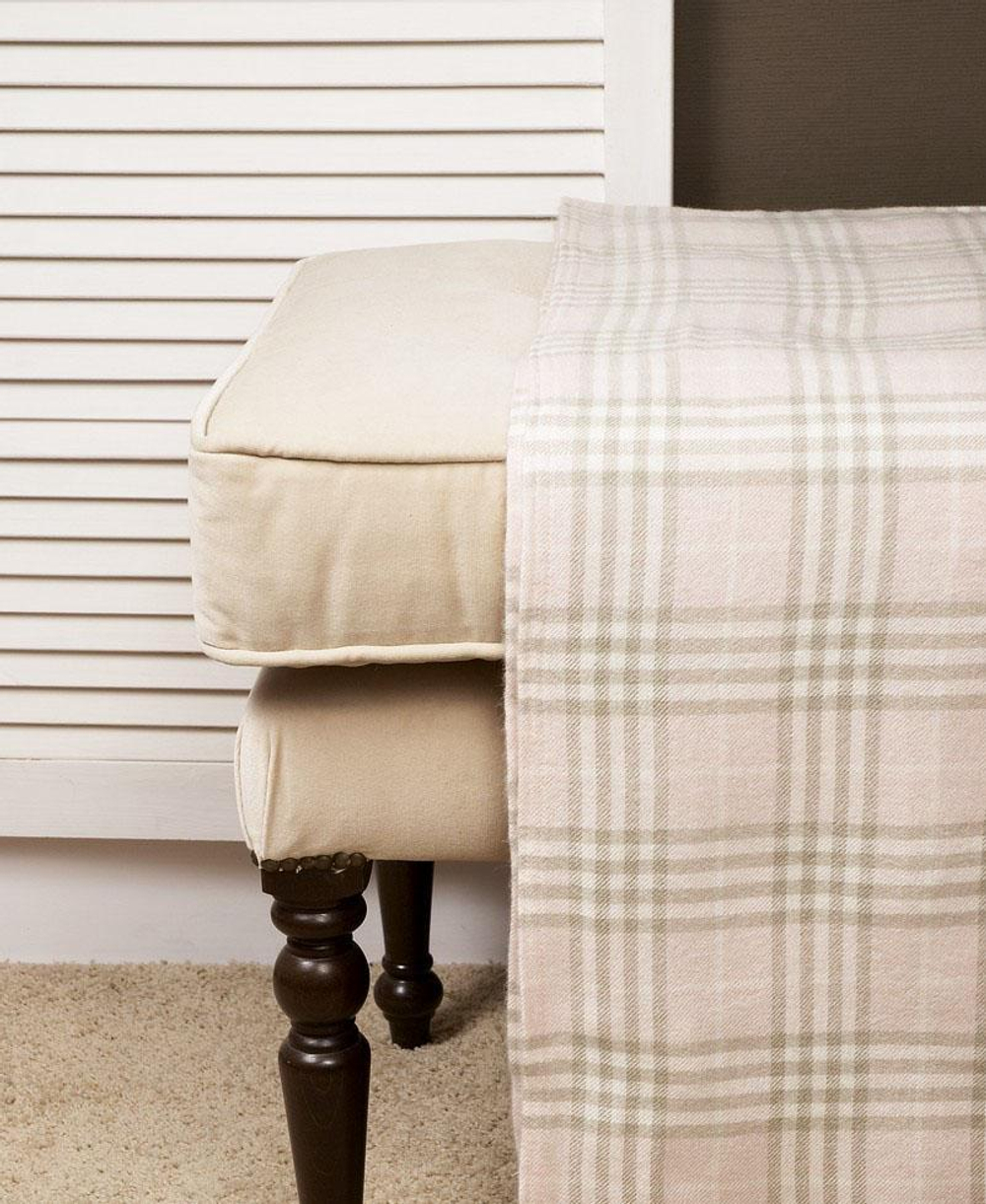 Элитный плед -покрывало Montanha розовый от Luxberry