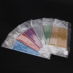 Пакет на жестком дне, рисунок «мошка» (дно 22*14; выс.63см)