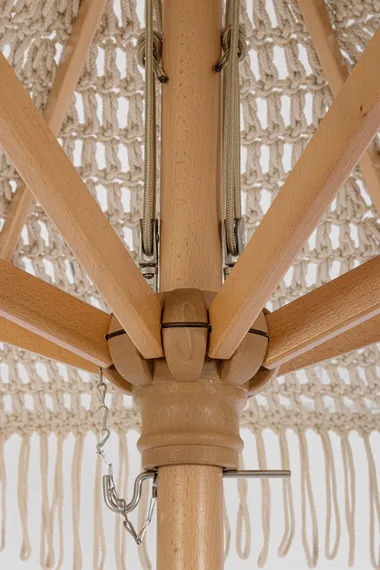 Зонт садовый плетеный Boho Macrame Ø250 см