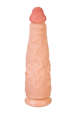 Фаллоимитатор Lovetoy СУПЕРГИГАНТ с присоской, 33 х 11,5 см