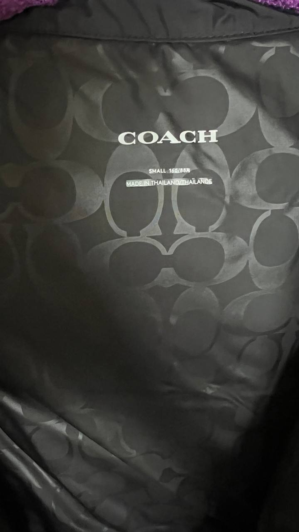 Пуховик Coach