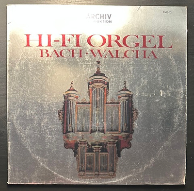 Бах, Вальха - Орган (Германия 1978г.)