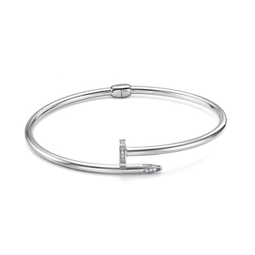 Браслет жест. Серебро