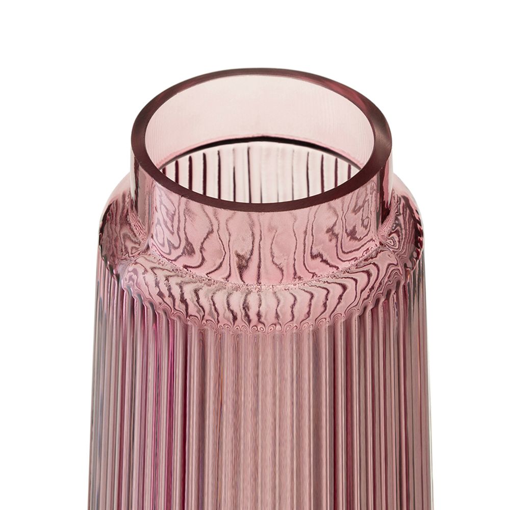 Ваза Noemi, 19 см, бордовая