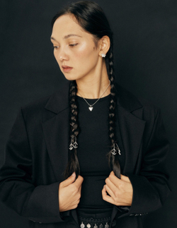 Серьги пусеты TAM цветок