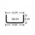 Набор "efox" для питомцев из пластика и нержавеющей стали, форма чаша