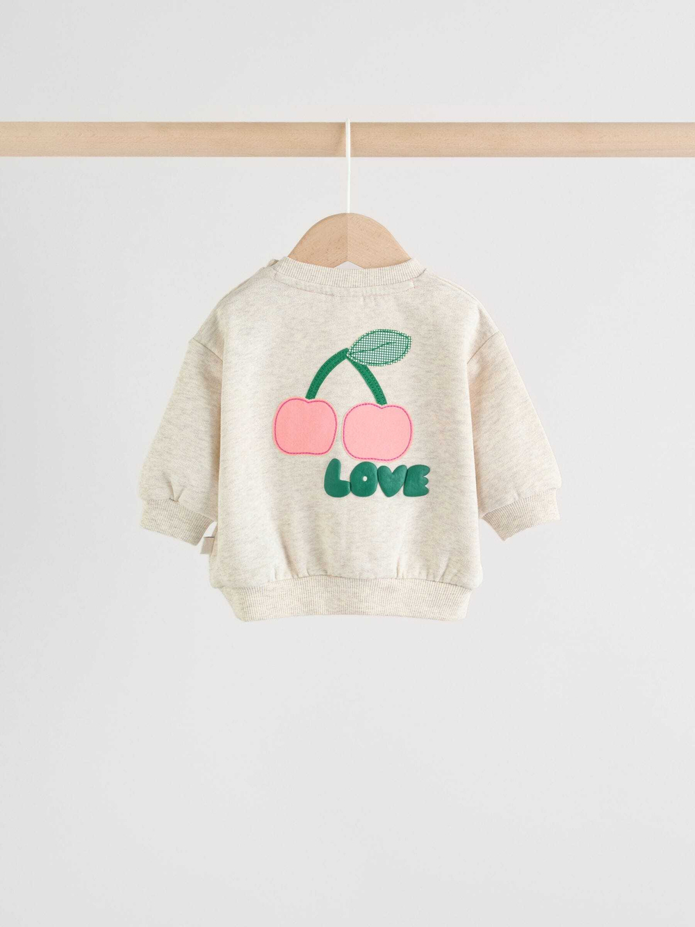 Толстовка и легинсы в комплекте для малышей Next H53-919, Молочный