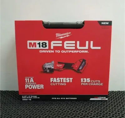 Аккумуляторная болгарка ушм Milwaukee 18В