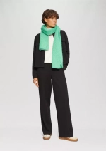 Трикотажный свитер в рубчик из хлопка с V-образным вырезом s.Oliver