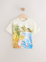 Футболка для мальчика Next AG8-709, Кремовый