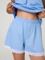 Летняя пижама с кружевом