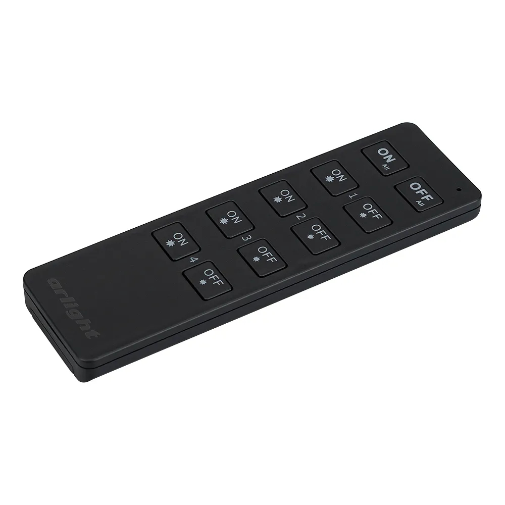 Пульт SMART-R7-DIM (4 зоны, 2.4G) (Arlight, IP20 Пластик, 5 лет) 023028