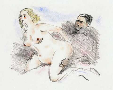 Marcel Vertes (1895-1961) - эротическое искусство французского художника