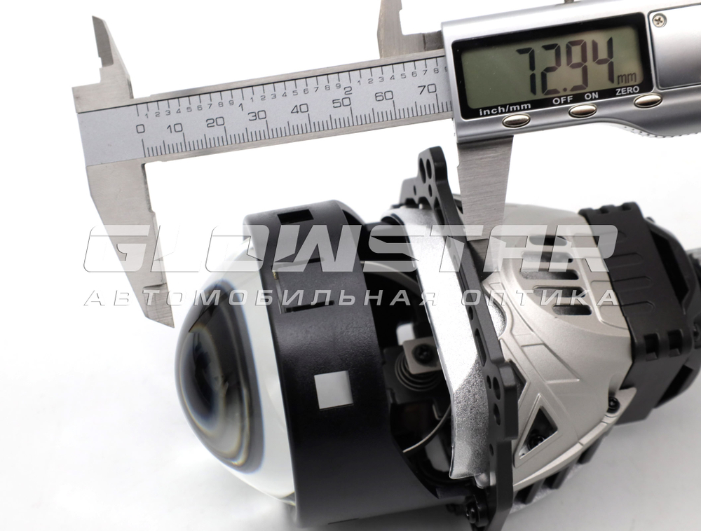 Билед модули Aozoom A11 2025 3.0 дюйма, 2 чипа, 5500K, 12V, 56W/64W, крепление 3R и съемное гаечное (комплект, 2шт)