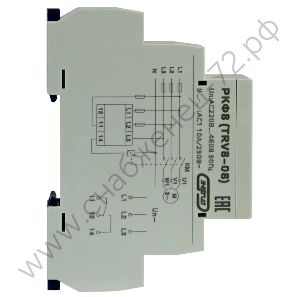 Реле контроля фаз TRV8