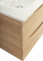 Тумба с раковиной BelBagno MARINO-CER-N-600-2C-SO-WO-P Rovere Bianco