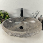 Раковина из мрамора Erozy Grey EM-64670 61*42*16 0189