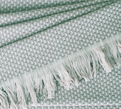 Плед-покрывало 100x180 Casual Avenue Fresno небесный