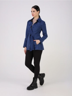 Кожаная куртка демисезонная замшевая двухсторонняя