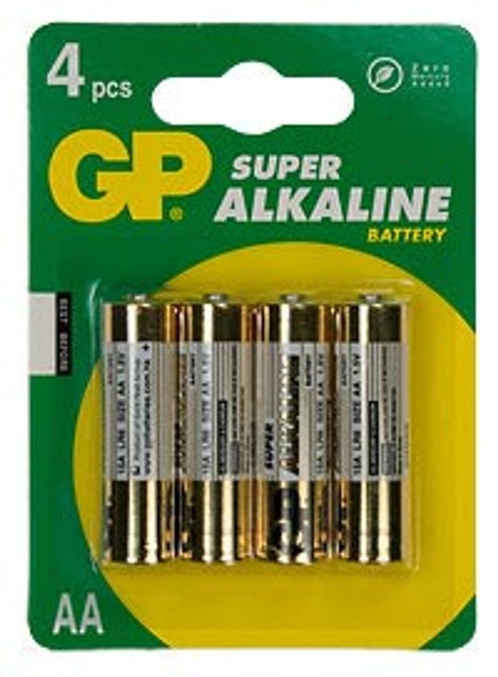 Элемент питания GP 15A /LR6 (АА) BP4 (кратно 4) 60105