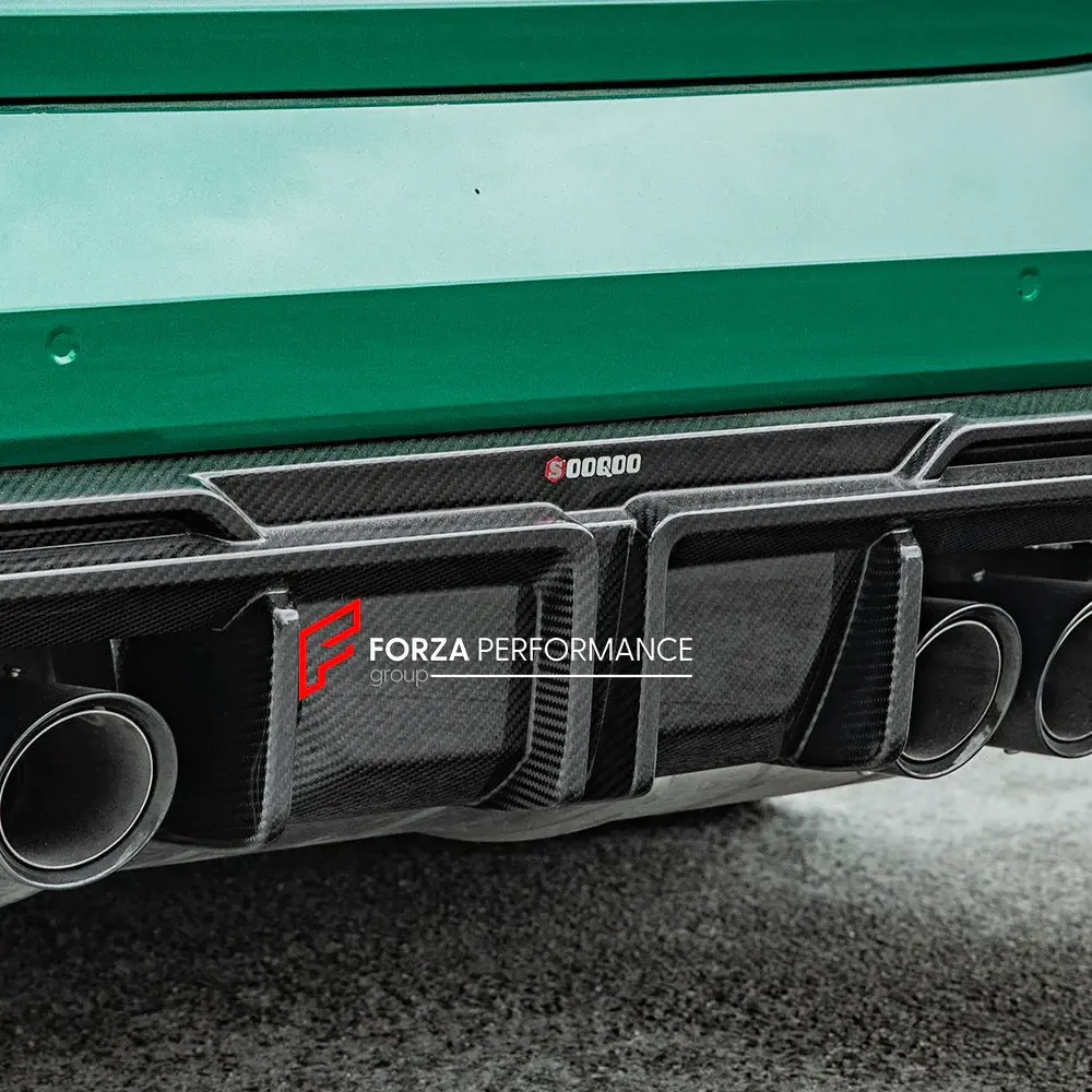 Карбоновый диффузор заднего бампера для BMW M4 G82/G83 2021+ БМВ