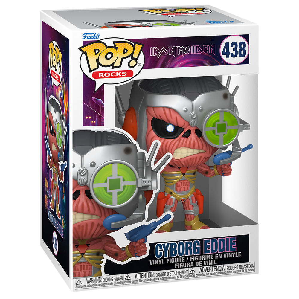 Фигурка Funko POP! Rocks - Iron Maiden Cyborg Eddie